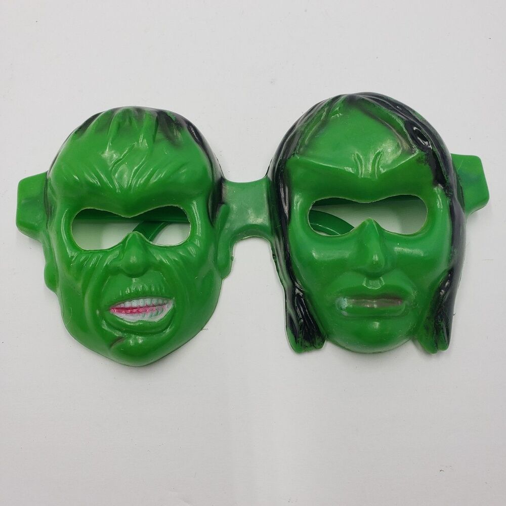 Vintage Ben Cooper Spooky Specs Halloween Monster Glasses 1989 Green Toy